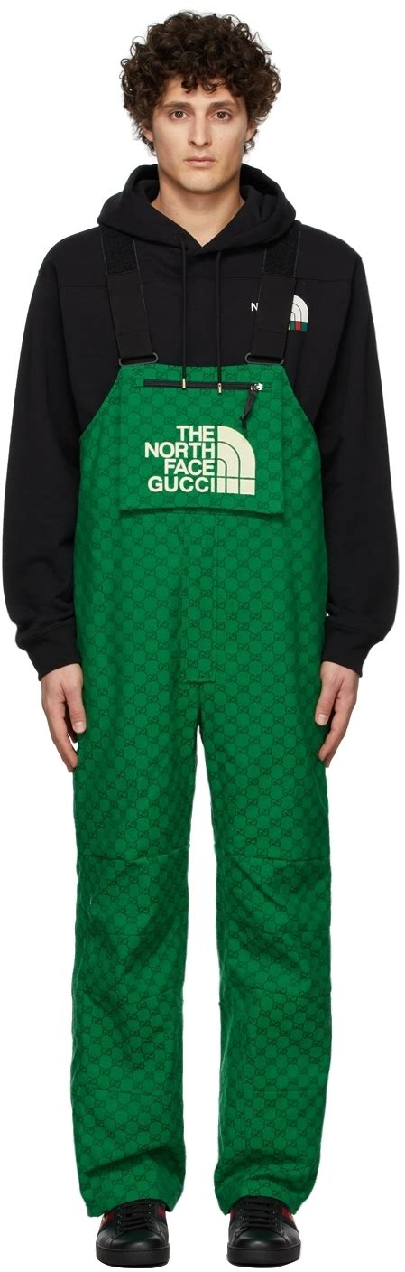 north face gucci overalls|north face gucci collection prices.